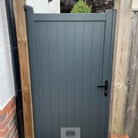 Byfleet single gate
