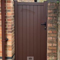 Byfleet aluminium gate