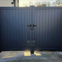 Byfleet aluminium single gates