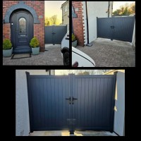 Byfleet Aluminium Single Gates