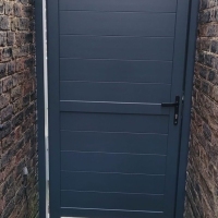 Dulwich RAL7016 finished gate