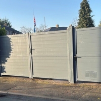 Dulwich Gates RAL7016 Anthracite Grey