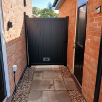 Extra Wide Byfleet Aluminium Gate