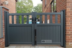 Beverley single gates being used as a pair