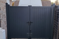 Byfleet Aluminium Gates Anthracite Grey