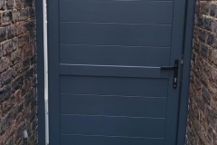 Dulwich RAL7016 finished gate