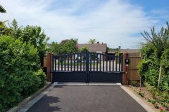 Goring gates anthracite grey RAL7016
