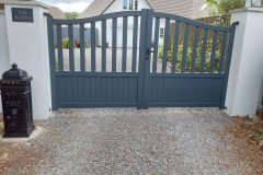 Goring gates Grey RAL7016
