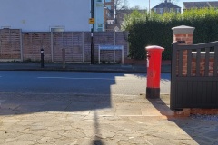 Goring Aluminium Gates Black RAL9005