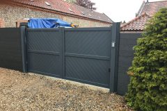 1 Pair of Hersham Aluminium gates