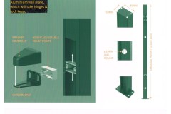 Aluminium wall plate
