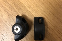 Magnetic gate latch
