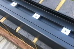 Wall plate/post lock fixings