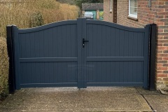 Cobham Aluminium Gates RAL7016